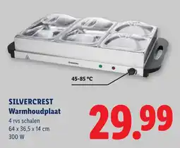 Lidl Silvercrest Warmhoudplaat aanbieding