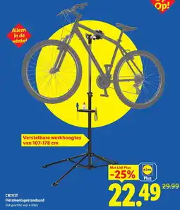 Lidl Crivit Fietsmontagestandaard aanbieding
