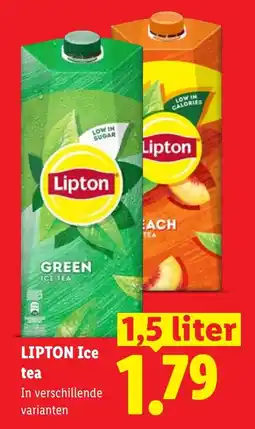 Lidl Lipton Ice tea aanbieding
