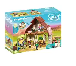 Bol.com PLAYMOBIL Spirit Schuur met Lucky, Pru en Abigail - 70118 aanbieding