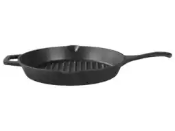 Lidl GRILLMEISTER Gietijzeren grill- of braadpan - voor BBQ aanbieding