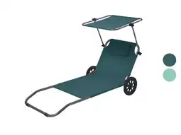 Lidl CRIVIT Strandstoel met zonnescherm aanbieding