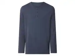Lidl esmara Men Heren longsleeve (Marineblauw, S) aanbieding