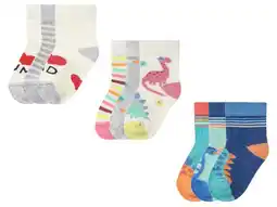 Lidl lupilu 3 Paar baby sokken aanbieding