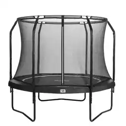 Bol.com Salta Premium Black Edition - Trampoline met veiligheidsnet - ø 366 cm - Zwart aanbieding