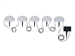 Lidl LIVARNO home RGB tuinlampen op zonne-energie (Halve bol) aanbieding