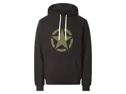Lidl JEEP! Heren hoodie (Zwart, L) aanbieding