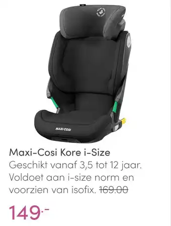 Baby & Tiener Maxi-Cosi Kore i-Size aanbieding