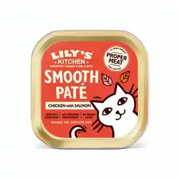 Pets Place Lily's Kitchen Cat Smooth Paté - Kattenvoer - Kip Zalm 85 g aanbieding