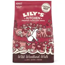 Pets Place Lily's Kitchen Dog Wild Woodland Walk - Hondenvoer - Eend Zalm Hert 12 kg Adult aanbieding