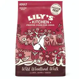 Pets Place Lily's Kitchen Dog Wild Woodland Walk - Hondenvoer - Eend Zalm Hert 12 kg Adult aanbieding