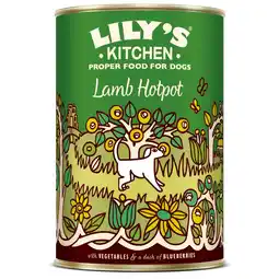 Pets Place Lily's Kitchen Dog Lamb Hotpot - Hondenvoer - Lam Groente Blauwe Bes 400 g aanbieding