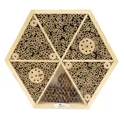 Pets Place Vbn Insectenhotel Suvan - Nestkast - 30x26x9 cm Naturel aanbieding