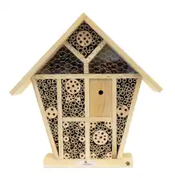 Pets Place Vbn Insectenhotel Soleil - Nestkast - 49x50x11.4 cm Naturel aanbieding