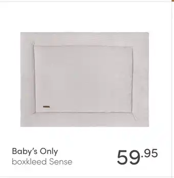 Baby & Tiener Baby's Only boxkleed Sense aanbieding