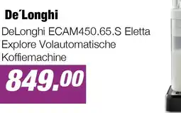 EP DeLonghi ECAM450.65.S Eletta Explore Volautomatische Koffiemachine aanbieding
