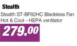 EP Stealth ST-BF82HC Bladeless Fan Hot & Cool - HEPA ventilator aanbieding