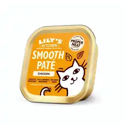 Pets Place Lily's Kitchen Cat Smooth Paté - Kattenvoer - Kip 85 g aanbieding