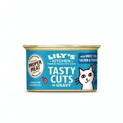 Pets Place Lily's Kitchen Cat Tasty Cuts In Gravy - Kattenvoer - Zeevis 85 g aanbieding