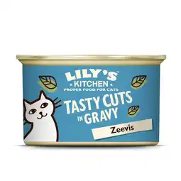 Pets Place Lily's Kitchen Cat Tasty Cuts In Gravy - Kattenvoer - Zeevis 85 g aanbieding