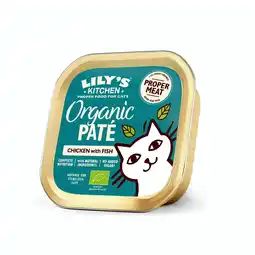 Pets Place Lily's Kitchen Cat Organic Paté - Kattenvoer - Vis 85 g aanbieding