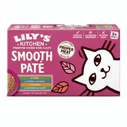 Pets Place Lily's Kitchen Cat Smooth Paté Selection - Kattenvoer - 4-Mix 8x85 g aanbieding