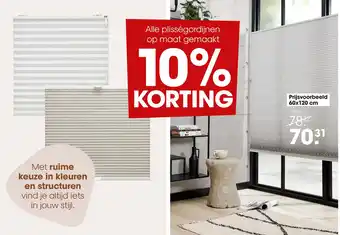 Kwantum Alle plisségordijnen op maat gemaakt aanbieding