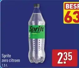 ALDI Sprite zero citroen aanbieding