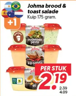 Dekamarkt Johma brood & toast salade aanbieding