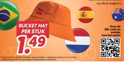 Dekamarkt Bucket hat aanbieding