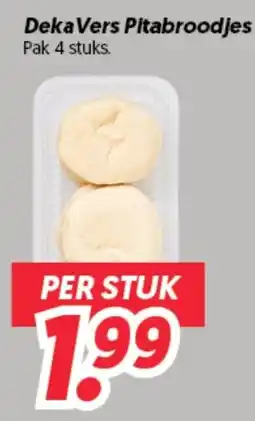 Dekamarkt Deka Vers Pitabroodjes aanbieding
