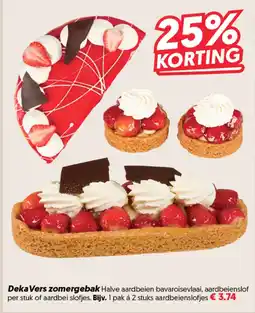 Dekamarkt Deka Vers zomergebak aanbieding