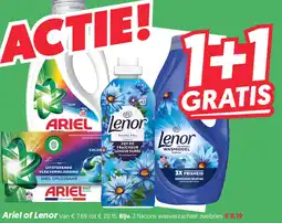Dekamarkt Ariel of Lenor aanbieding