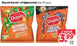 Dekamarkt Duyvis borrel of tijgernoten aanbieding