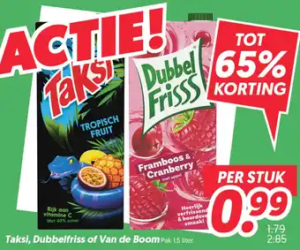 Taksi, Dubbelfriss of Van de Boom