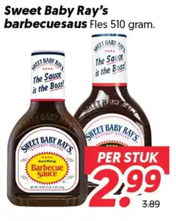 Dekamarkt Sweet Baby Ray's barbecuesaus aanbieding