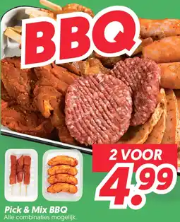 Dekamarkt Pick & Mix BBQ aanbieding