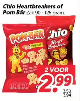 Dekamarkt Chio Heartbreakers of Pom Bär aanbieding