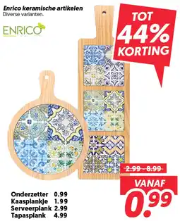 Dekamarkt Enrico keramische artikelen aanbieding