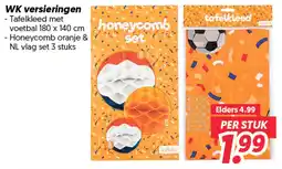 Dekamarkt WK versieringen aanbieding