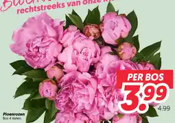 Dekamarkt Pioenrozen aanbieding
