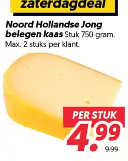 Dekamarkt Noord Hollandse Jong belegen kaas aanbieding