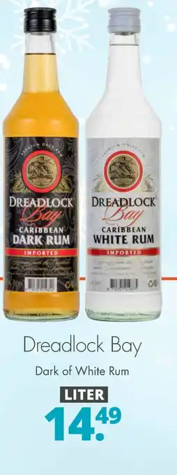 Mitra Dreadlock Bay Dark of White Rum aanbieding