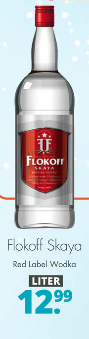 Mitra Flokoff Skaya Red Label Wodka aanbieding