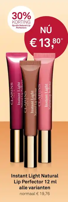 Mooi parfumerie Instant Light Natural Lip Perfector 12 ml alle varianten aanbieding