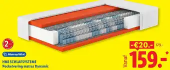 Hn8 schlafsysteme Pocketvering matras Dynamic