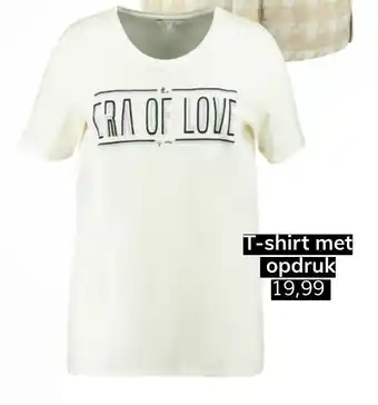 MS Mode T-shirt met opdruk aanbieding