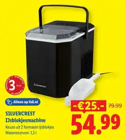 Lidl Silvercrest IJsblokjesmachine aanbieding