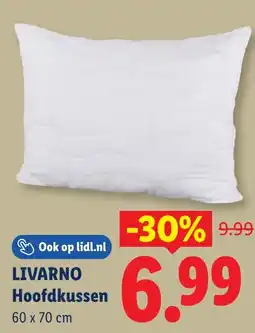 Lidl Livarno Hoofdkussen aanbieding