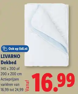 Lidl Livarno Dekbed aanbieding